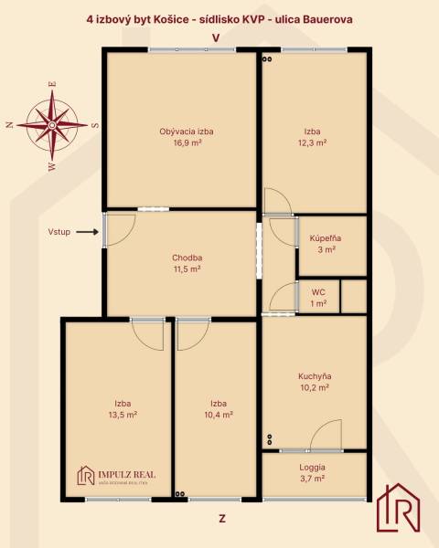 podorys-4izbovy-byt-kosice-KVP