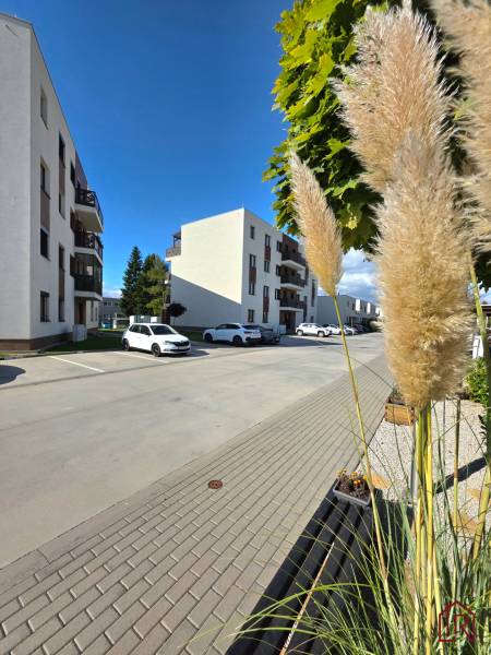 pohľad na bytový dom