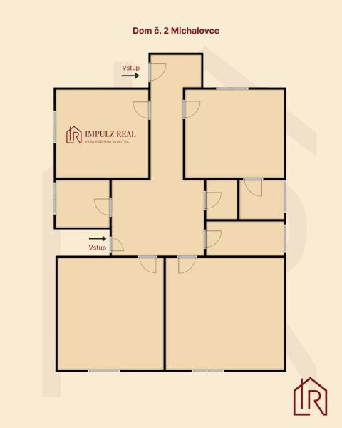 Starší rodinný dom z 70. rokov vhodný na rekonštrukciu – Michalovce centrum