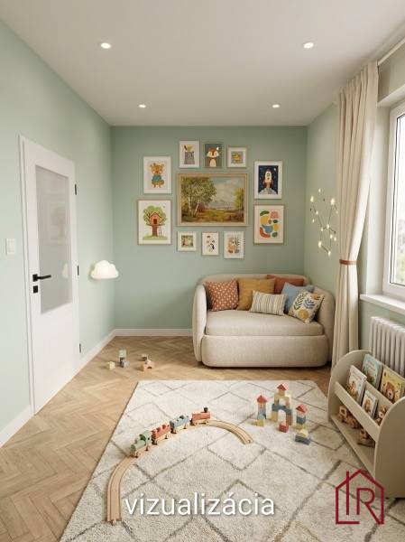 Vizualizácia 3-izbový byt Železníky, Košice - Juh