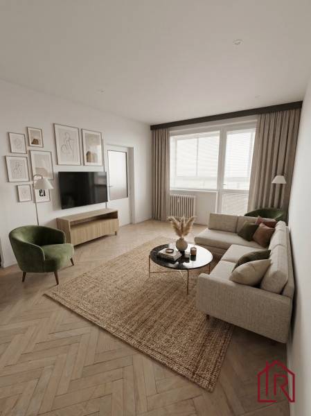 Vizualizácia 3-izbový byt Železníky, Košice - Juh