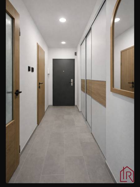 vstupná chodba vizualizácia